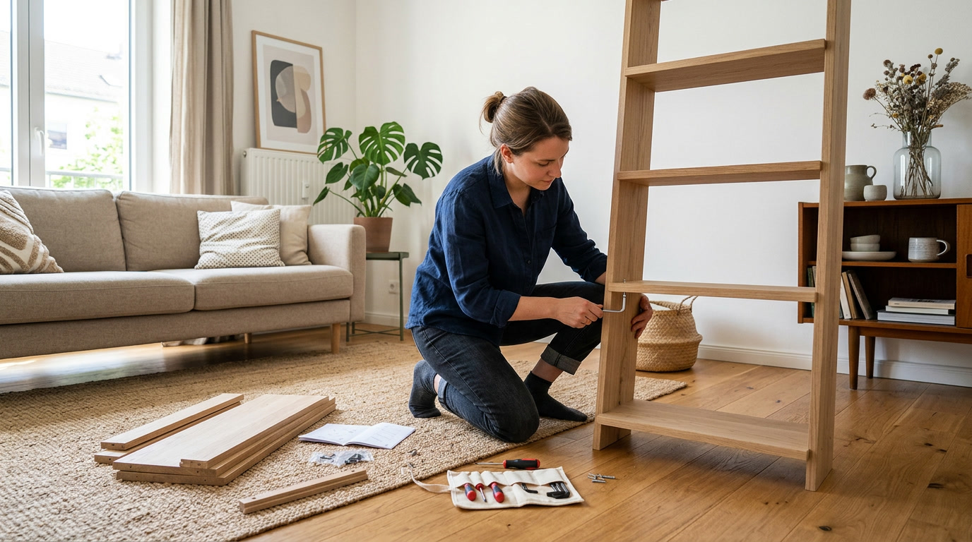 DIY Wooden Shelf Ideas for a Stylish Living Room